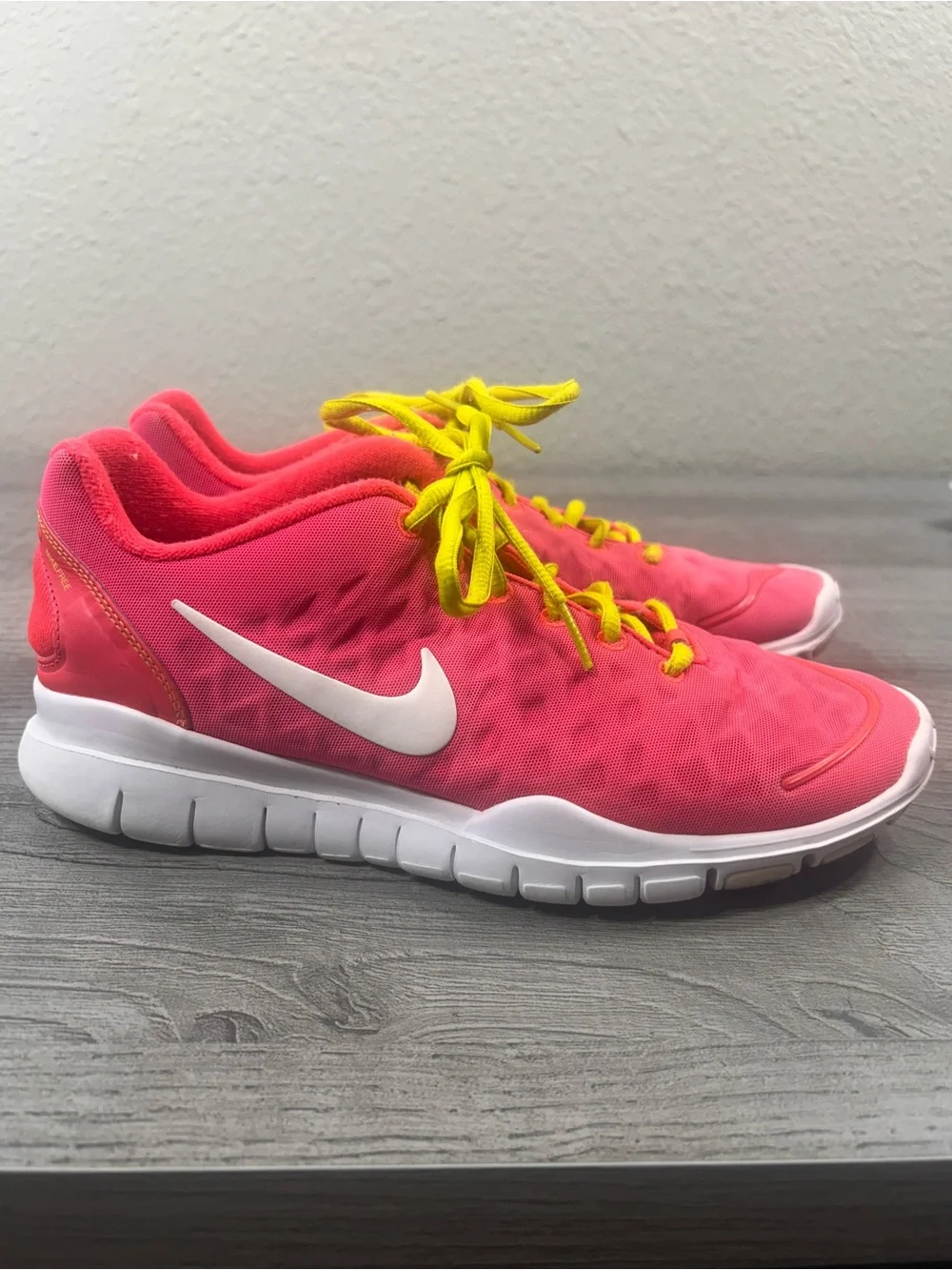 Nike Swift Women's Running Shoes - Pink/Yellow Size 8